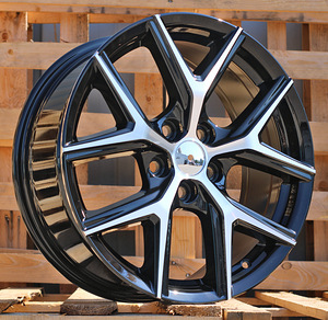 R18x7.5  5X114.3  ET  45  73.1  B1344  Black Polished (MB)  For RACIN  (Z1) (1 foto / 1)