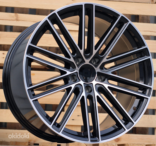 R21x9.5  5X130  ET  60  71.6  B1271  Black Polished (MB)  For PORCH  (Z1)  ())