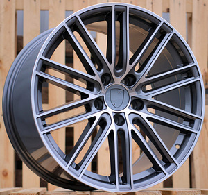 R20x11  5X130  ET  60  71.6  B1274  Grey Polished (MG)  For PORCH  (P+Z2)  (Rear+Front) (1 foto / 1)