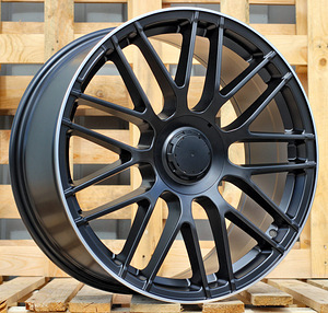 R20x9  5X112  ET  48  66.6  B1268  Black Half Matt+Polished Lip (BLHMPL)  For MER (1 foto / 1)