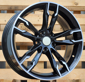 R18x8  5X112  ET  27  66.6  B1257  Black Polished (MB)  For BMW  (Z2) (1 foto / 1)