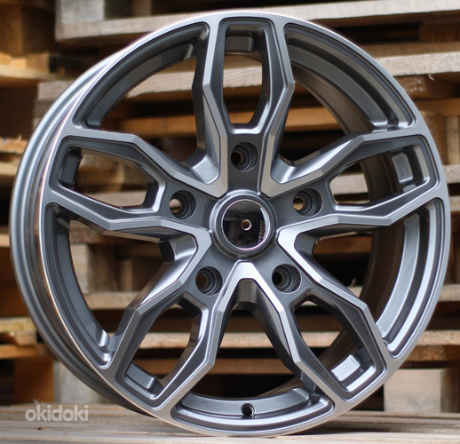 R18x8  5X160  ET  48  65.1  B1251  Grey Polished (MG)  For FORD  (Z4)  (4x4 (max 1100kg))