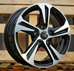R16x6.5  5X108  ET  40  67.1  B1242  Black Polished (MB)  For RACIN  (K4+K2) (1 foto / 1)