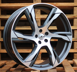 R22x9  5X108  ET  45  67.1  B1175  Grey Polished Half Matt (MGHM)  For VOLVO  (Z1) (1 foto / 1)