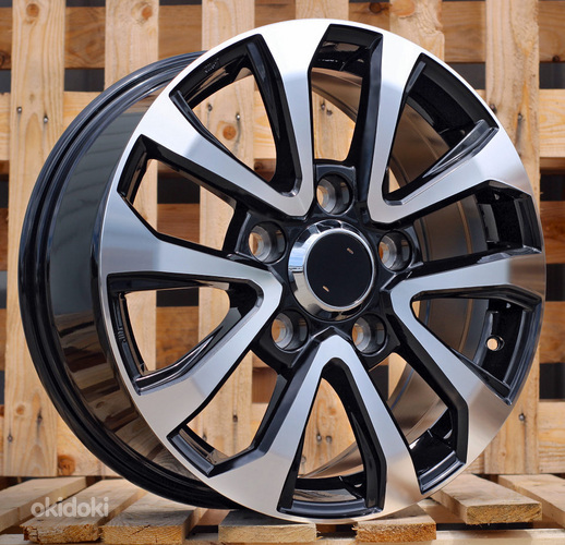 R20x8.5  5X150  ET  45  110.1  B1156  (H707F)  Black Polished (MB)  For TOYOT  (K7)  (HYBRID FORGED)
