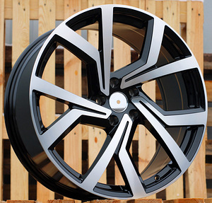 R15x7  5X112  ET  42  57.1  B1154  (XFE04)  Black Polished+Powder Coating (MBPC)  For VW  (D4) (1 foto / 1)