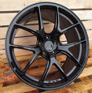 R19x8.5  5X120  ET  33  72.6  B1139  Black Half Matt (BLHM)  For RACIN  (P)  ((Rear+Front) Style BBS) (1 foto / 1)