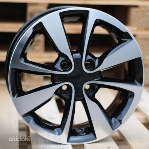 R16x6  4X100  ET  50  54.1  B1122  Black Polished (MB)  For HYUND  (Z2)