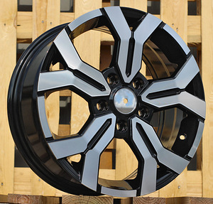 R16x6.5  5X114.3  ET  50  66.1  B1110  Black Polished (MB)  For DACIA  (R)  (New MODEL) (1 foto / 1)