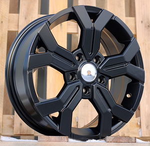 R16x6.5  4X100  ET  45  60.1  B1110  Black Half Matt (BLHM)  For DACIA  (D2+R)  (NEW Model) (1 foto / 1)