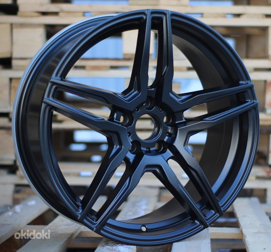 R17x7.5  5X112  ET  40  66.5  B1088  Black Half Matt (BLHM)  For RACIN  (K5)