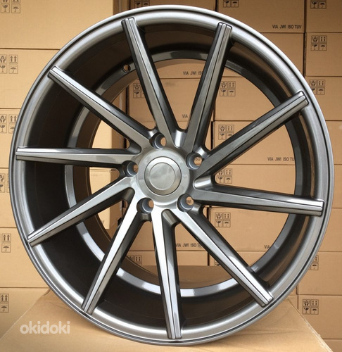 R19x9.5  5X120  ET  38  72.6  B1059  Grey (GR)  For RACIN  (P)  (RIGHT SIDE (Style Vossen))
