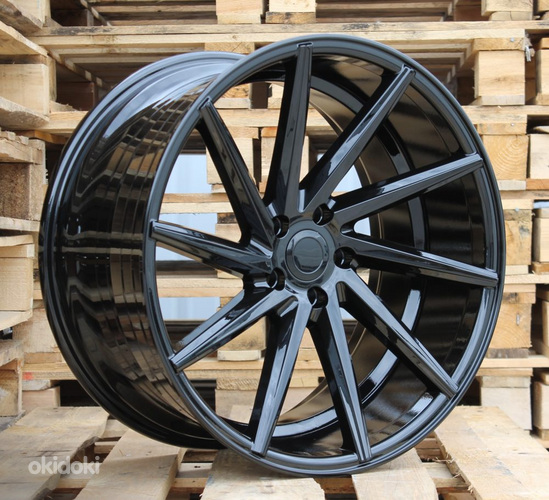 R19x8.5  5X120  ET  35  72.6  B1058  Black (BL)  For RACIN  (P+Z1+Z4)  (LEFT SIDE (Style Vossen))