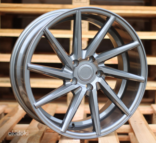 R18x8  5X112  ET  40  66.6  B1058  Gun Metal (GM)  For RACIN  (N)
