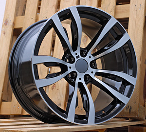 R20x11  5X120  ET  37  74.1  B1057  Black Polished (MB)  For BMW  (P)  (REAR+FRONT) (1 foto / 1)