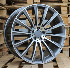 R20x9.5  5X112  ET  43  66.6  B1048  Grey Polished (MG)  For MER  (P1+P)  (Rear+Front) (1 foto / 1)