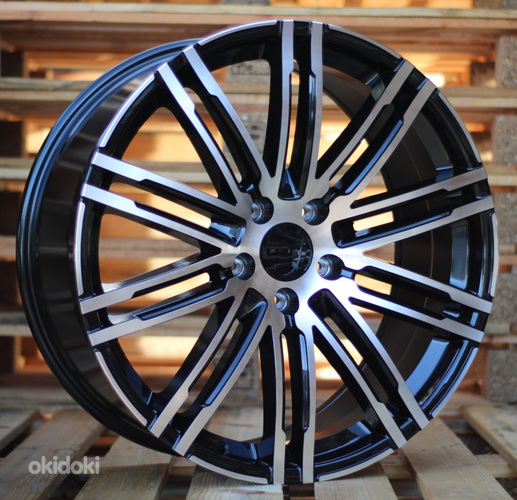 R20x11  5X130  ET  55  71.6  B1026  Black Polished (MB)  For PORCH  (Z2)  (REAR+FRONT)