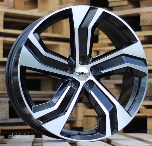 R20x8.5  5X108  ET  42.5  63.3  B0143  Black Polished (MB)  For VOLVO  (Z4)