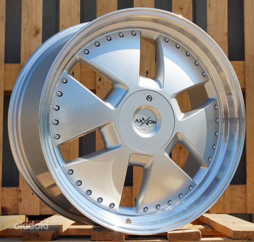 R21x9  5X112  ET  30  66.6  AT674  (LU1831)  Silver+Polished Lip (SP)  For MER  (K3)  ((AKC 160 Eur)MONOBLOCK Rear+Front)