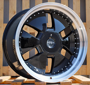 R21x9  5X112  ET  30  66.6  AT674  (LU1831)  Black+Polished Lip (BLPL)  For MER  (K3)  ((AKC 150 Eur)MONOBLOCK Rear+Front) (1 foto / 1)