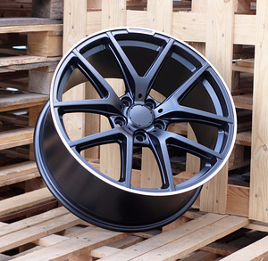 R20x10  5X130  ET  35  84.1  A8221  Black Matt+Polished Lip (BMPL)  For MER (1 foto / 1)