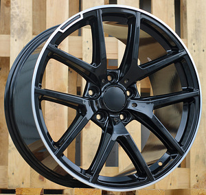 R20x10  5X130  ET  35  84.1  A8221  Black+Polished Lip (BLPL)  For MER  (P) (1 foto / 1)