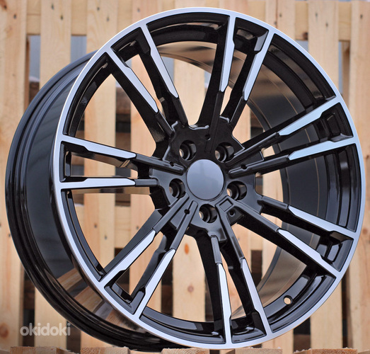 R20x10  5X120  ET  38  72.6  A7065  Black Polished (MB)  For BMW  (P)  ((AKC 100 Eur))
