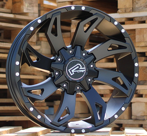R20x9  12X135/139  ET  0  110.1  A8075  Black Matt (BM)  For 4X4  (P)  (Milling) (1 foto / 1)