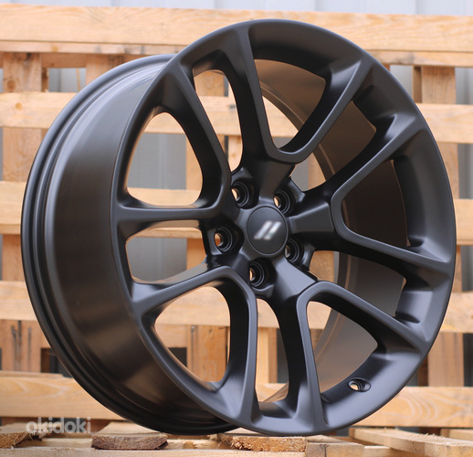 R20x9  5X115  ET  21  71.6  A5875  Black Half Matt (BLHM)  For DODGE  (P)