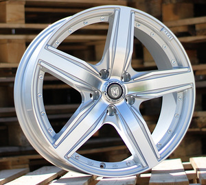 R17x7  5X105  ET  40  56.6  A5396  Machined Silver (MS)  For RACIN  (K7)  ((AKC 60 Eur)) (1 foto / 1)