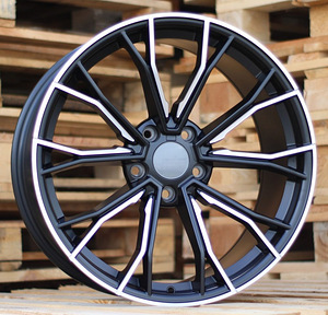 R20x8.5  5X112  ET  26  66.6  A5385  Black Half Matt (BLHM)  For BMW  (K4+N2)  (Rear+Front) (1 foto / 1)