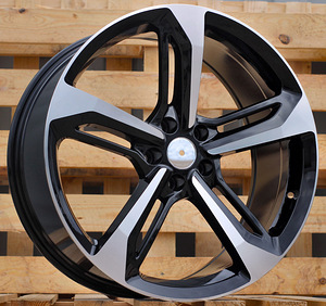 R21x9  5X112  ET  33  66.5  A513  (FR992)  Black Polished (MB)  For AUD  (Z6) (1 foto / 1)
