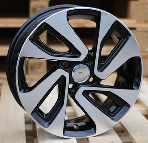 R16x6  4X100  ET  43  54.1  A422  Black Polished (MB)  For KIA  (P2) (1 foto / 1)