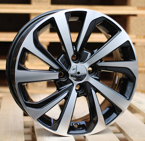 R15x6  4X100  ET  45  54.1  A423  (IN5429)  Black Polished (MB)  For HYUND  (A) (1 foto / 1)