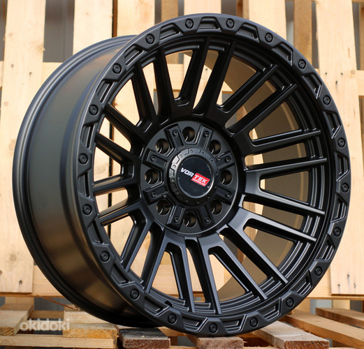 R20x9.5  8X165/170  ET  M18  125.1  A1892  Black Matt (BM)  For 4X4  (P)