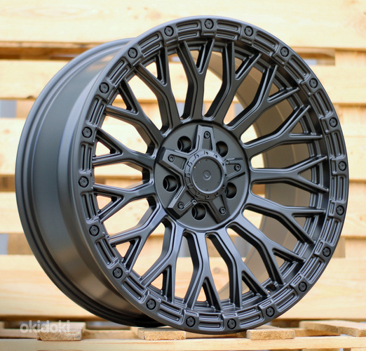 R20x9  5X127  ET  18  71.5  A1894  Black Half Matt (BLHM)  For 4X4  (P)
