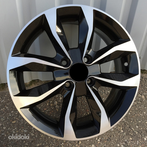 R15x5.5  4X100  ET  45  60.1  A415  Black Polished (MB)  For NISS  (L3)
