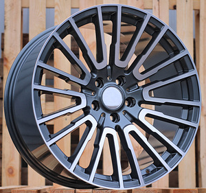 R20x10  5X112  ET  41  66.6  A1242  Grey Polished+Powder Coating (MGPC)  For BMW  (P)  (Rear+Front) (1 foto / 1)
