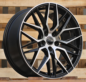 R18x8  5X112  ET  40  66.5  A1273  (HX035)  Black Polished (MB)  For HAXER  (K2) (1 foto / 1)