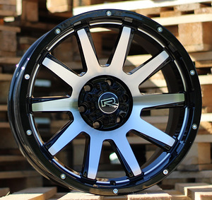 R17x9  6X114.3  ET  0  66.1  A1302  Black Polished (MB)  For 4X4 (1 foto / 1)