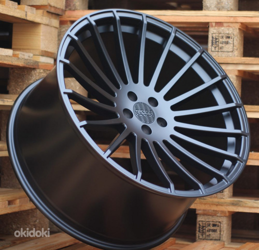 R21x10  5X112  ET  46  66.5  A1227  (HE749)  Black Half Matt (BLHM)  For HAXER  (K7)