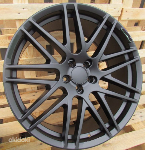 R22x10  5X130  ET  33  84.1  8102  Black Half Matt (BLHM)  For MER  (P2+P)  (STYLE BRABUS)