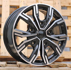 R16x6.5  5X130  ET  56  89.1  6408  Black Polished (MB)  For RENAU  (K8)  (HYBRID FORGED (max 1250kg)) (1 foto / 1)
