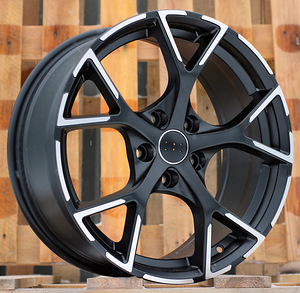 R17x7.5  5X112  ET  42  66.5  3S5997  Black Polished Half Matt (MBHM)  For AUD  (P2)  (HYBRID FORGED) (1 foto / 1)