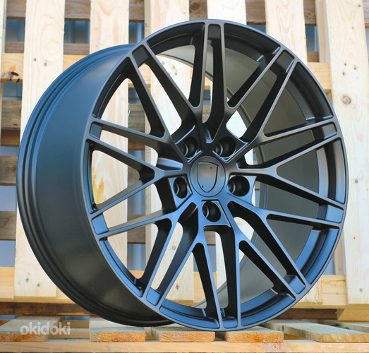 R20x10  5X130  ET  49  66.5  3S1324  Black Half Matt (BLHM)  For PORCH  (M)  (NEW Macan II (XAB) HYBRID FORGED Rear+Front)