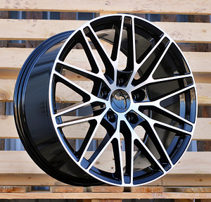 R21x8.5  5X130  ET  27  66.5  3S1324  Black Polished (MB)  For PORCH  (M)  (NEW Macan II (XAB) HYBRID FORGED Rear+Front) (1 foto / 1)
