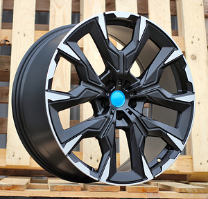 R21x8.5  5X112  ET  30  66.6  3S1349  Black Polished Half Matt (MBHM)  For BMW  (M)  (HYBRID FORGED Rear+Front) (1 foto / 1)