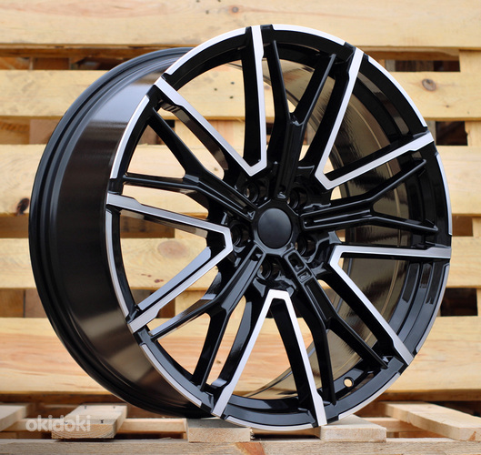 R19x8  5X112  ET  30  66.6  3S1284  Black Polished (MB)  For BMW  (Z4+M)  (HYBRID FORGED Rear+Front)