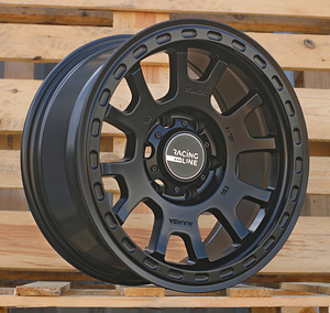 R17x8  6X139.7  ET  0  110.1  3S1102  Black Half Matt (BLHM)  For 4X4  (D2)  (HYBRID FORGED) (1 foto / 1)