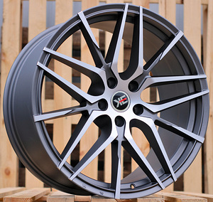 R19x8.5  5X112  ET  35  66.5  3S029  Grey Polished (MG)  For RACIN  (K3)  (HYBRID FORGED) (1 фото из 1)